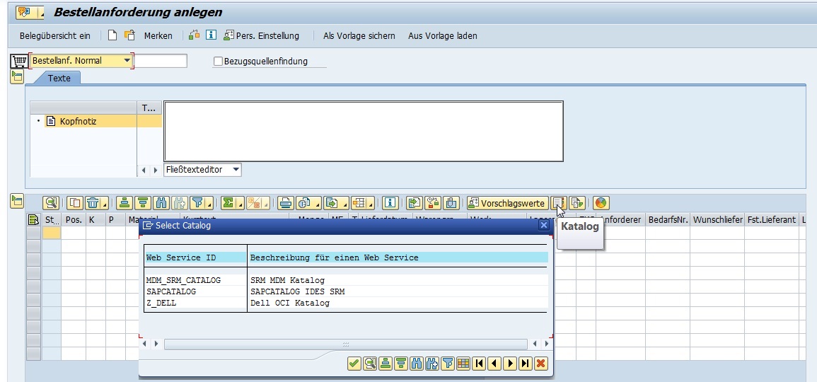 Sap Eprocurement Mit Open Catalog Interface Oci Fink It Solutions